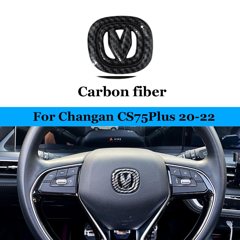 For Changan CS35 Plus CS55 Plus CS75 Plus Car Steering Wheel Logo Front Machine Logo Tail Door Logo Car Wheel Logo Cover Garnish
