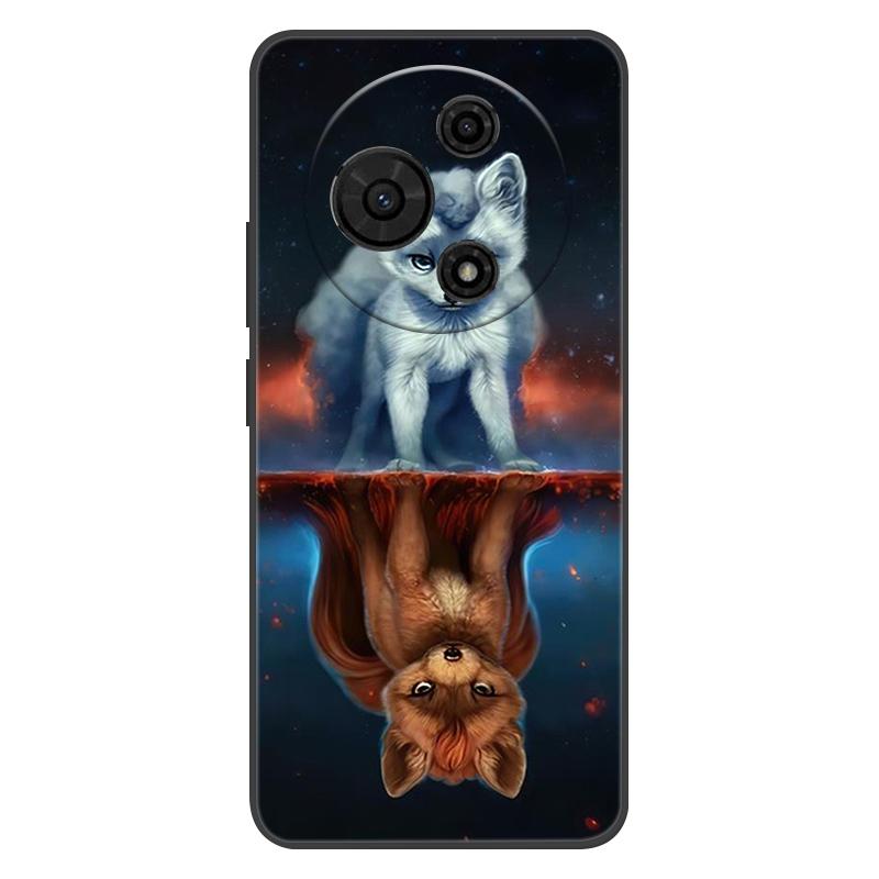 For TCL 605 Case T517D Coque Black Silicone Soft Phone Case For TCL 60 SE 4G T517H Back Cover Case For TCL 60SE 605 Funda Shell