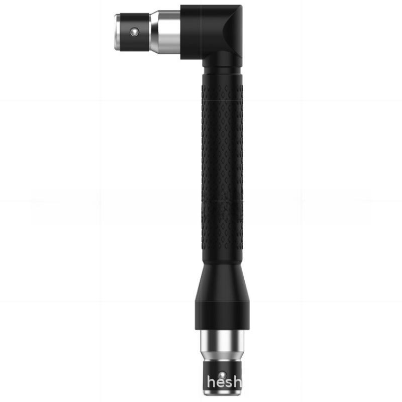 L-Type 1/4 Hexagonal 90-Degree Double-Headed Screwdriver Bit with Black Handle and 6.35 Wrench Tool