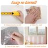 2Pcs New Moisture-proof Child-proof Anti-collision Stickers Soft-pack Impact-proof Wall Sticker Self-adhesive Wall Decorations