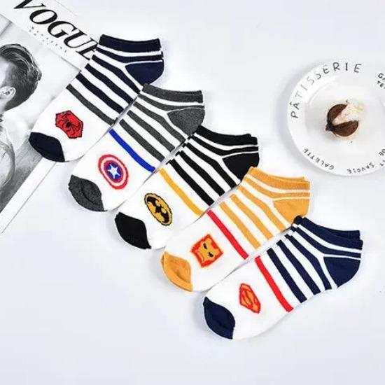 5 Pairs 10 Pairs Cotton Letters Comfortable Breathable Men Ankle Sock Summer Hip Hop Harajuku Hipster Socks Men Funny Sock