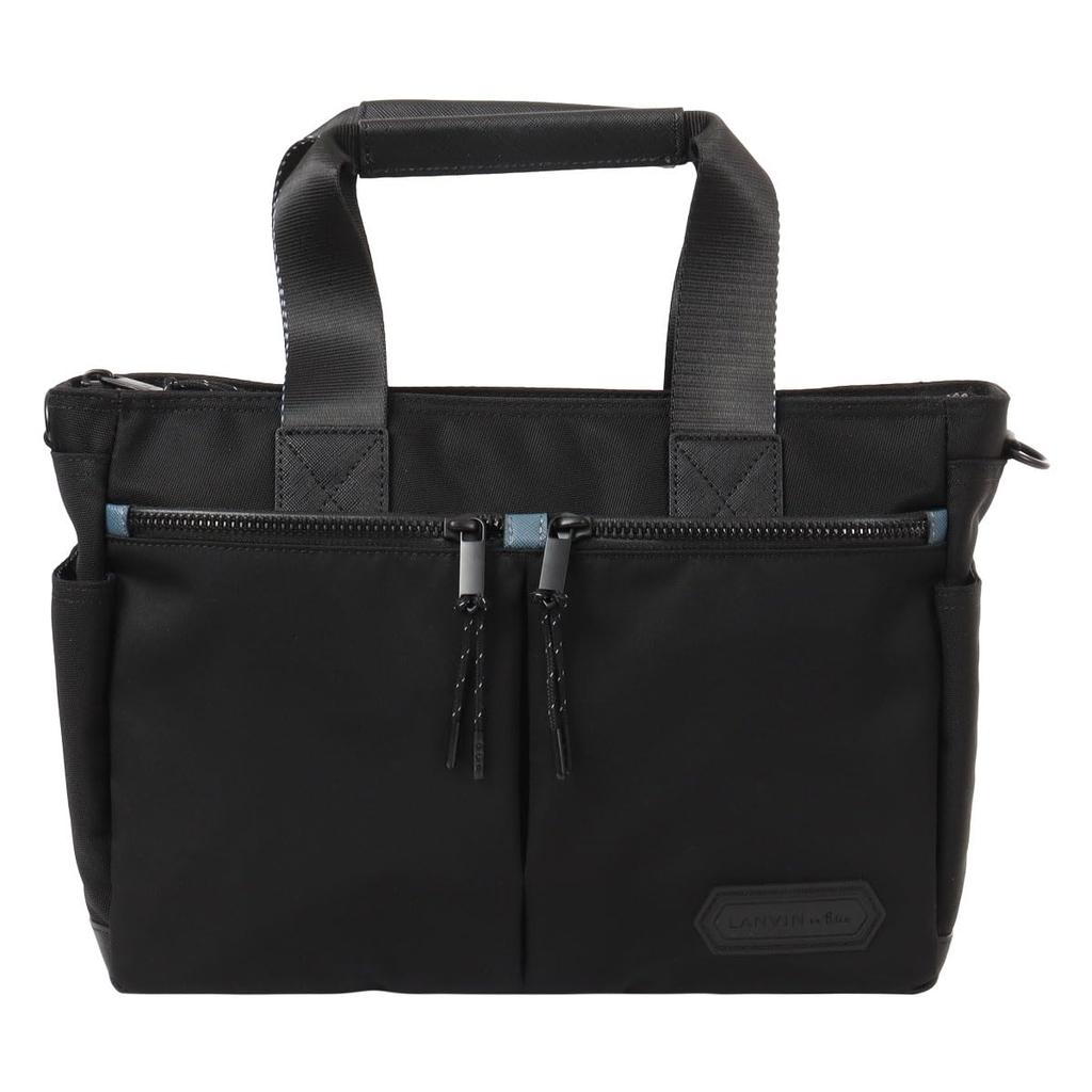 en Phrase Driving Tote Bag for 527103 [LANVIN Bleu] Men, 2-Way (Black) No.