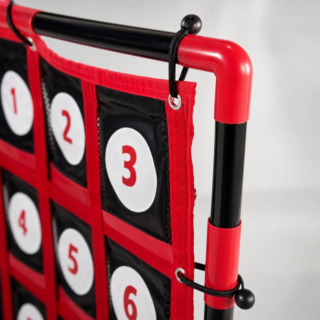 Target Throwing Game with Storage Bag Outdoor Set Foldable for School