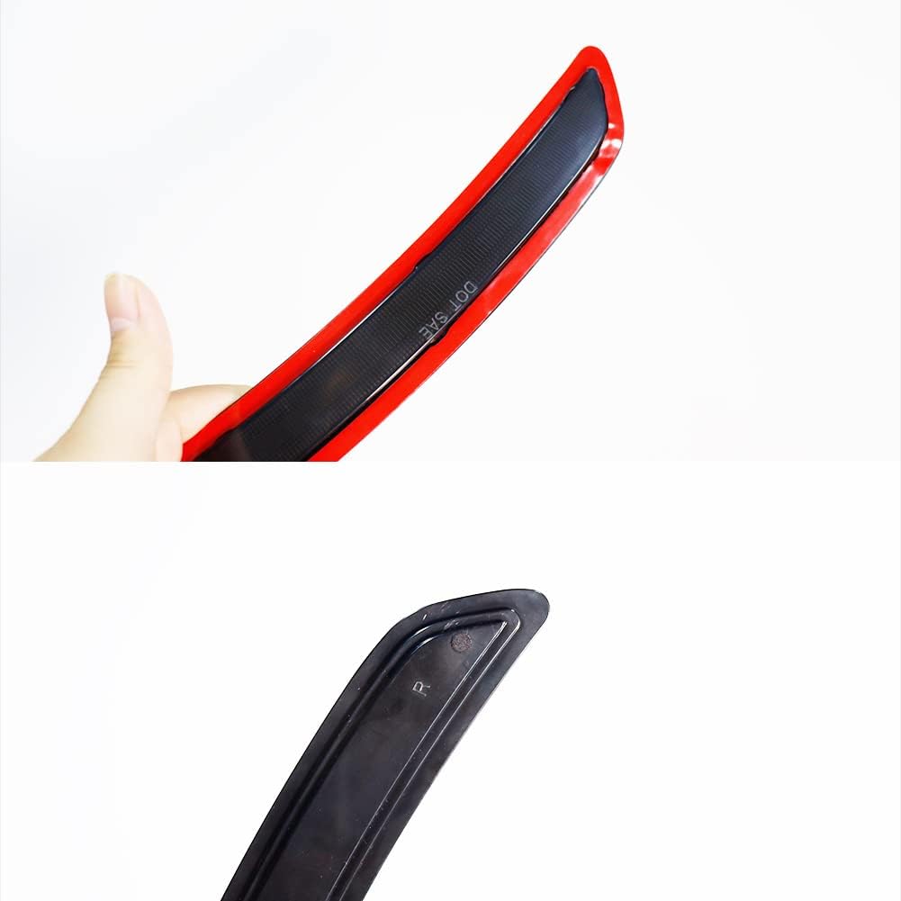 For 2020 2021 2022 Toyota GR Supra Front Bumper Fender Side Marker Reflectors Smoked Lens