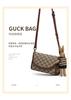 Ladies' new handbag, crossbody bag, high-end and trendy, paired with light luxury small bag, shoulder bag