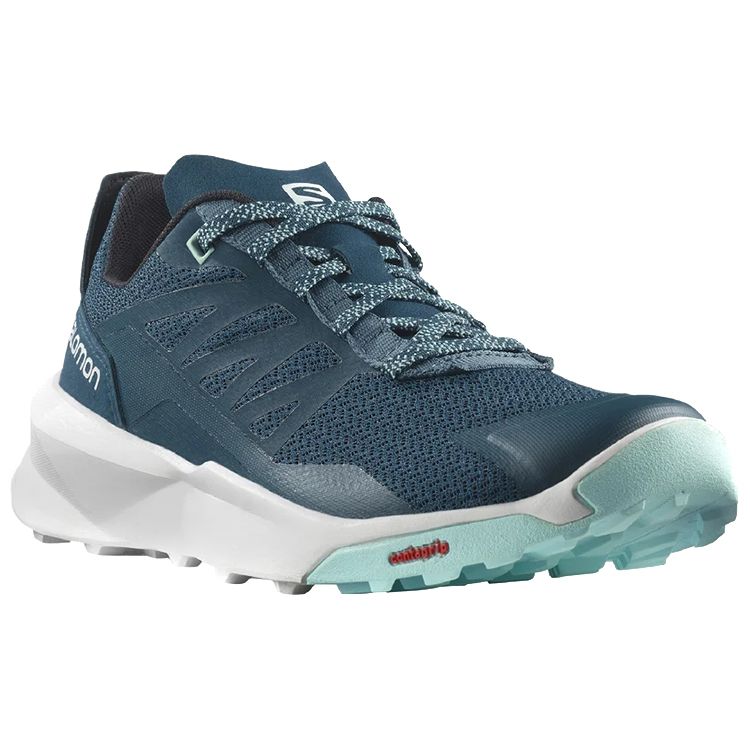 Salomon Patrol Comfortable Durable Breathable Low-Top Outdoor Functional Shoes Women Shoes Blue White 416776