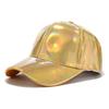 Unisex Helle Laser-PU-Entenschnabel-Baseballkappe - Trendiger Europäischer & Amerikanischer Street Style