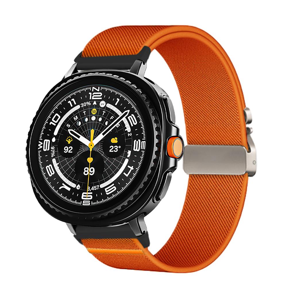 Nylon Strap for Samsung Galaxy Watch 8/8 Classic Elastic Sport Band for Galaxy Ultra 2025/7 Ultra No Gaps Smartwatch Bracelet