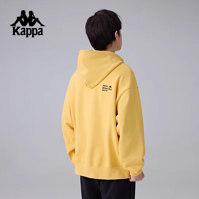 Мужская ретро-толстовка с капюшоном из вязаного полотна Kappa L