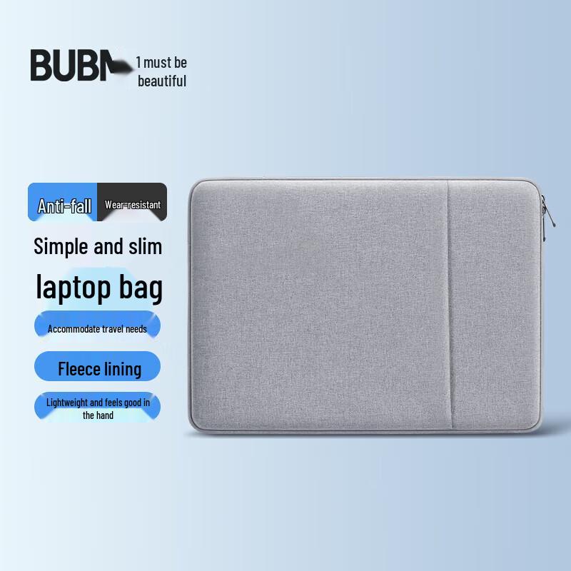 

BUBM Padded Laptop Sleeve with Organizer Compartment 15.6 inch