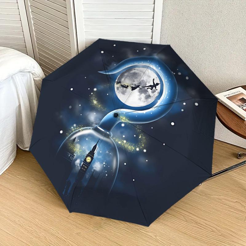 1pc Moonlight Fantasy Themed Umbrella for Men & Women, Valentine's Day Christmas Decorative Umbrell048