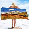 Oversized Beach Towel Grassland Extra Large Soft Pool Swim Travel Towels Blanket for Adult Women Men Camping Chair Cover Gift