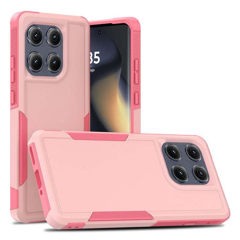 Suitable for MOTO G Stylus Skin Sense 2-in-1 Anti-drop Case G Power Contrast Color Anti-Fingerprint Case