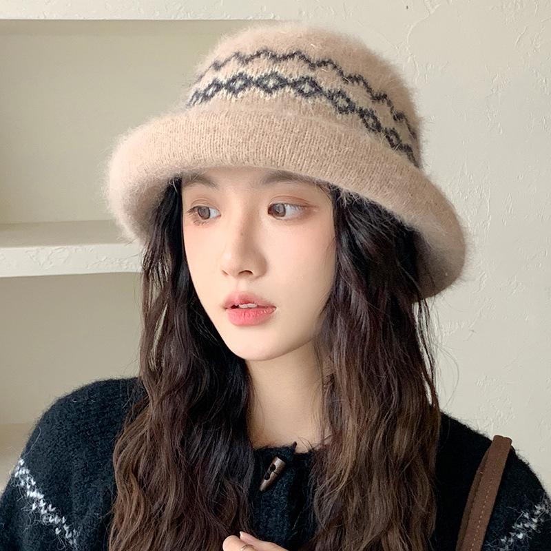 1pc Leisure Warm Stylish Bucket Hat,Winter Outdoor Windproof Three-dimensional Multifunctional Fishman Hat for Daily Wear Casual