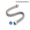 G1/2" Stainless Steel Corrugated Supply Hose Water Heater Connector Plumbing Pipe Hose Tube