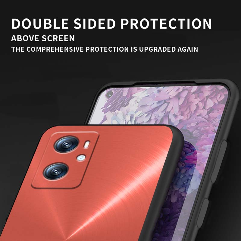 Art colored luminous pattern Phone Case For OPPO Reno 5 6 7 A96 A40 A58 Realme GT A74 A78 Neo2 A74 A78 Find X5 X3 X7 X8 Black