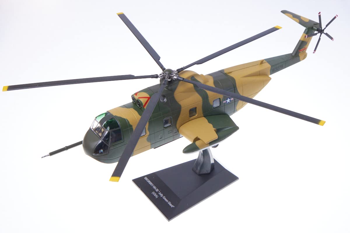 

Модель вертолета ВВС США Готовое изделие Sikorsky Sikorsky JOLLY GREEN GIANT США 1/72 HH-3E [Б/У] зелёный