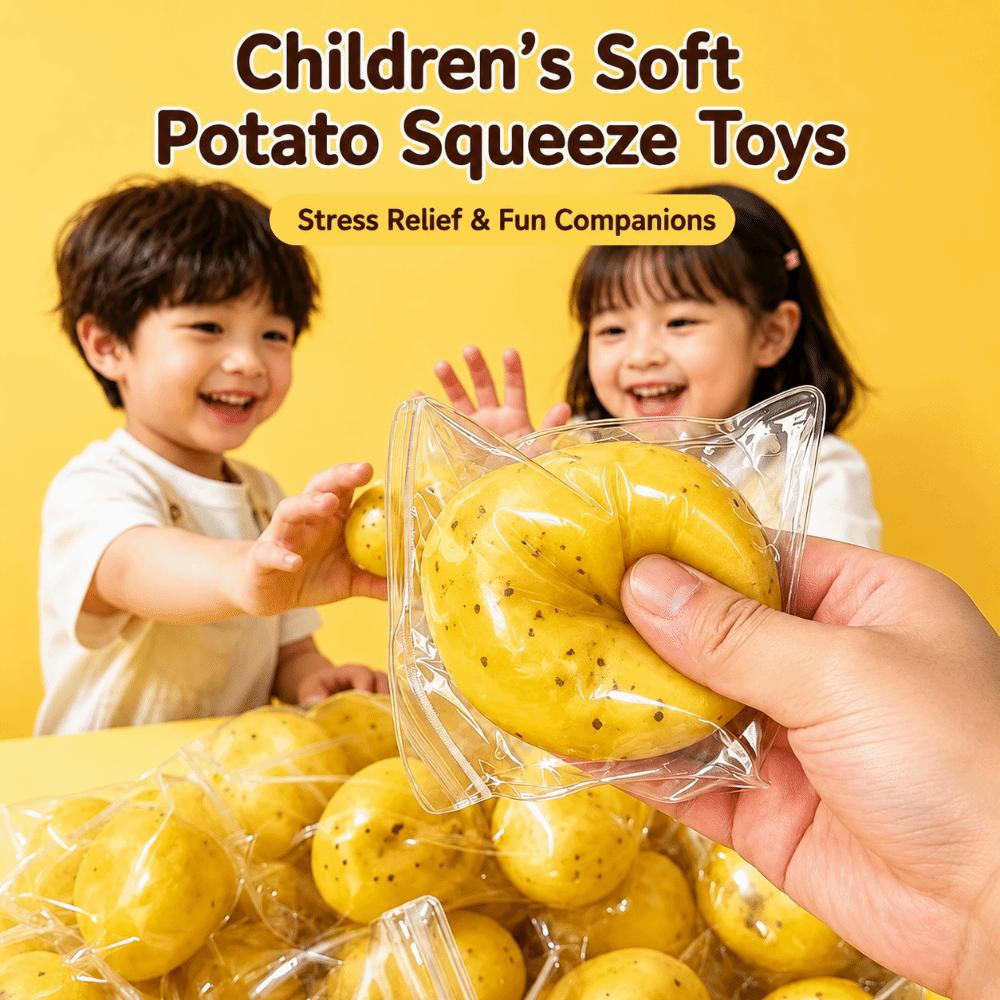 Handmade Potato Slow Rebound Toy Slow Rising Pinch Le Toy  Aldult Kids Gifts