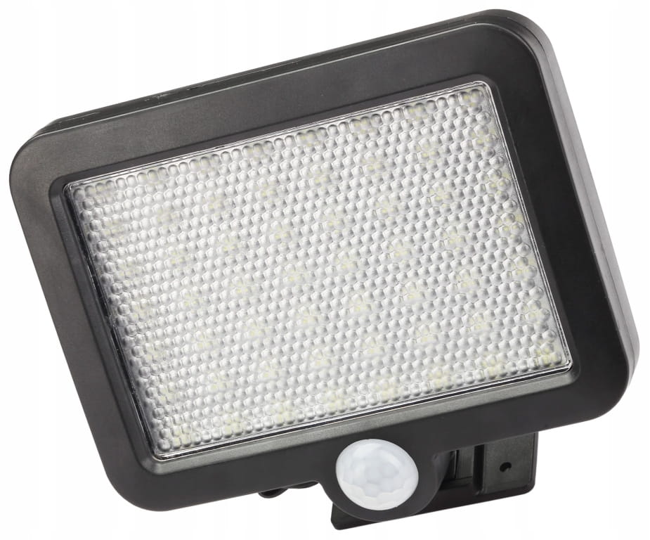 3W LED solar floodlight with motion and twilight sensor