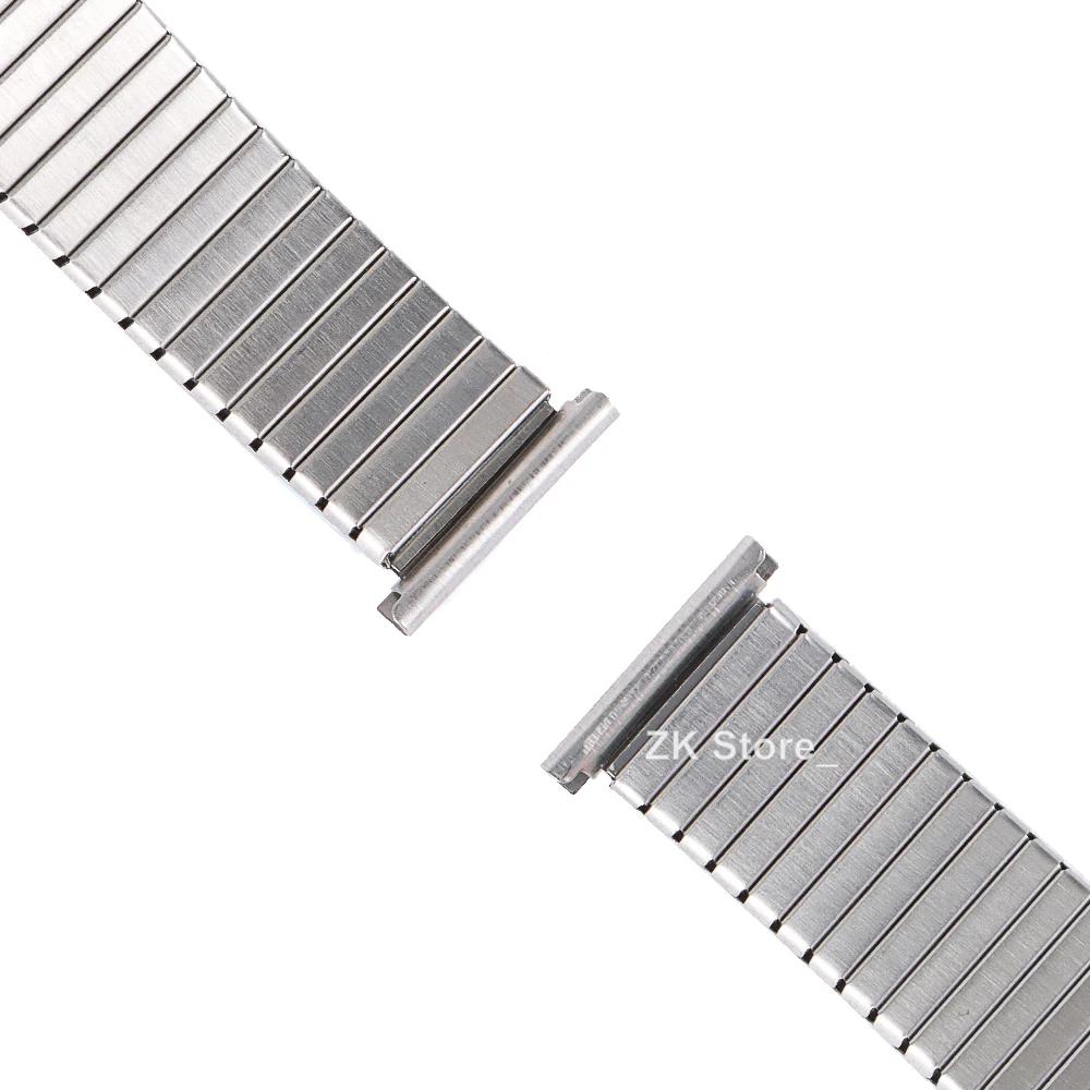 Stainless Steel Elastic Strap 12/14/16 18mm 20mm 22mm Metal Expansion Bracelet for Xiaomi Huawei Samsung Galaxy Smart Watch Band