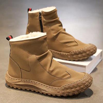 Fashion Ski Boots Dark Sneakers Husband Hiking Man Boots Jogging Shoes Men Sports Tenia Top Luxury Trend Comfort Collection Luxery