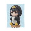 Gugu Gaga Penguin Blanket Cute Flannel Throw Blankets Airplane Travel Portable Soft Warm Bedspread