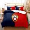 Moscow Cska Lokomotiv Spartak Krasnodar Soccer Club Bedding Set King Queen Double Full Twin Single Size Girl Bed Linen Set Tool