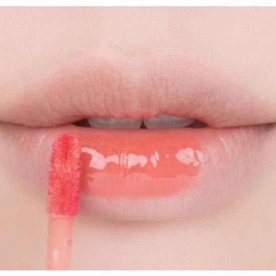 rom&nd Juicy Lasting Tint 10 Bare Apricot — Soft Apricot MLBB Glossy Long-Lasting Lip Tint