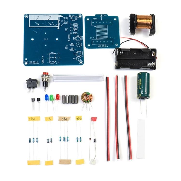 

Electronic Hobbyist Electromagnetic Transmitter Assembly HU064 Upgraded High Voltage Coil Boost Soldering Module Board