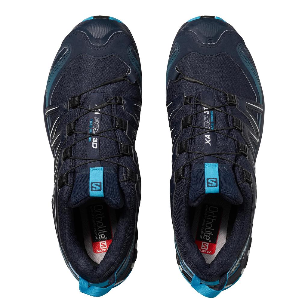 Salomon XA PRO 3D Trail Running Navy Size cm GORE-TEX Men's Shoes, Blazer/Hawaiian Ocean/Down Blue, 27.5