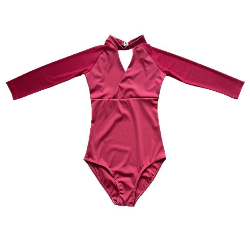 Womens Ballet Leotard With Spaghetti Straps Stretch Dancewear Practice Performance Gymnastics Contemporary Dance