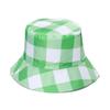 Hat Fisherman Checkered Summer Mens And Womens Fashion Casual Sun Hat Protection