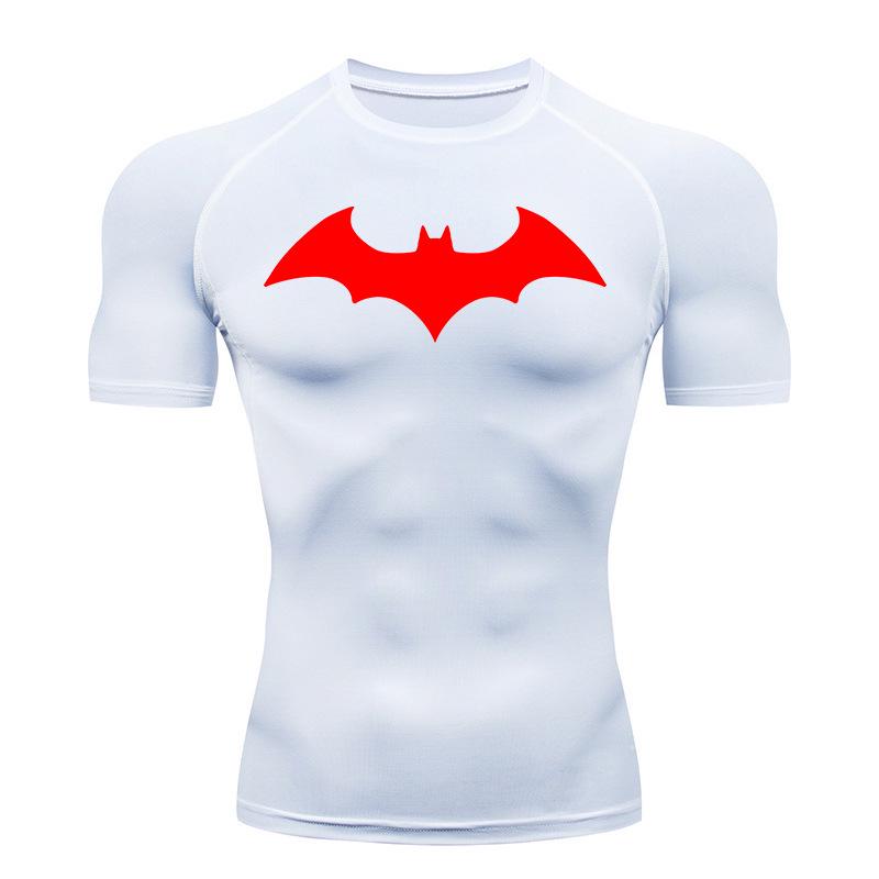 2023 Men's Quick-Dry Sport T-Shirt: Breathable, Sweat-Wicking, Elastic, Tight-Fit for Running & Gym