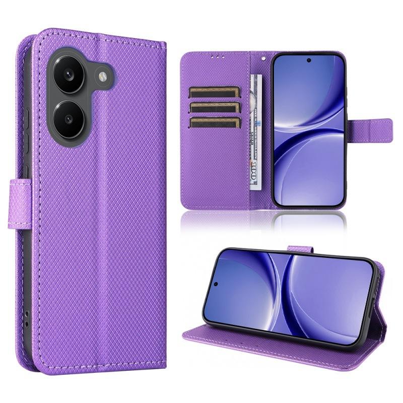 Plain Leather Flip Wallet Case For Xiaomi Poco X8 Pro Max Magnetic Book Cover Holder Capa Coque Fundas Shell