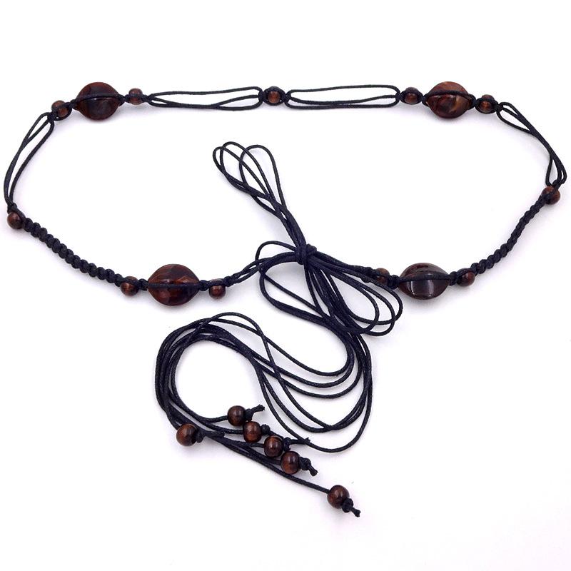 

Богемная цепочка на талию ручной работы в этническом стиле для женских платьев