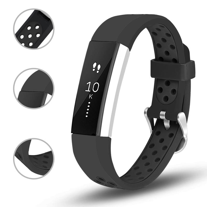 Prikker Fleksibel Silikon Klokkereim for Fitbit Alta HR