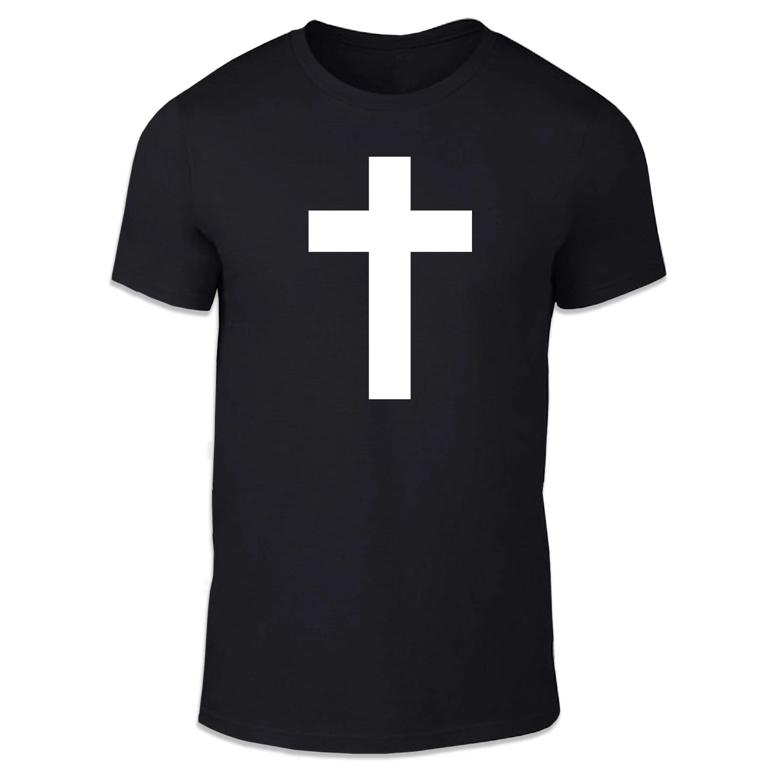 Cross Adult Unisex T Shirt - Christian Symbol Jesus God Worship 3XL