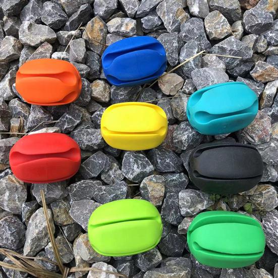 10Pcs Fishing Rod Clips Compact Portable Non-Slip Design Multifunctional Bundle Ball Tackle Ties Fishing Rod Holders