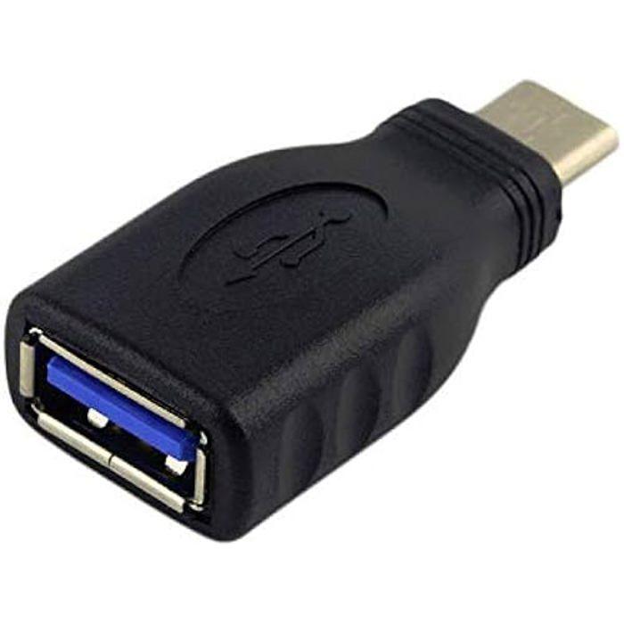 Adaptateur USB 3.1 - Aisens - A108 - 5 Gbps - USB-C Vers USB-A - Compatible OTG