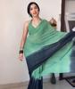 Trending Indian Ready To Wear Green Georgette Saree