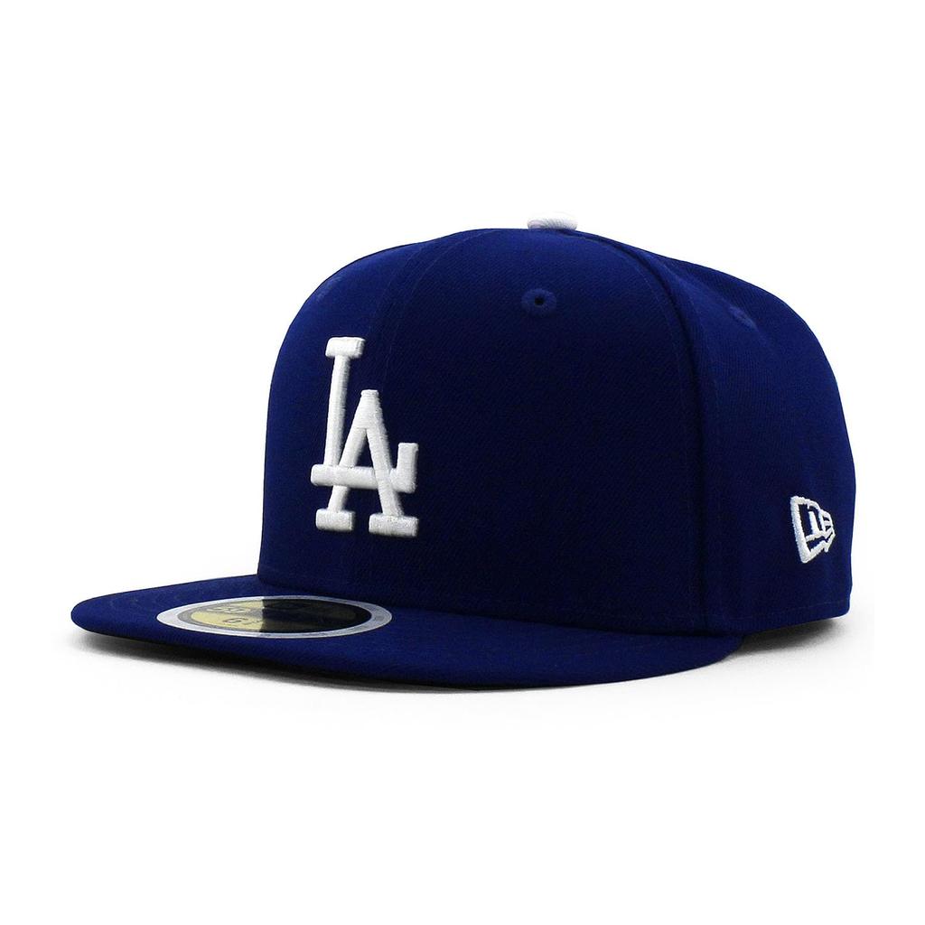 New Era Kids' 59FIFTY Los Angeles Dodgers Youth MLB On-Field Authentic LA Dodgers Cap (5950) Size 6-3/8 [Imported]