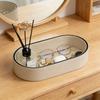 Living Room Desktop Decor Storage Plate Nordic Luxury Tray Jewelry Cosmetic Organizer Box Key Wallet Coin Dice Home Storage Tool