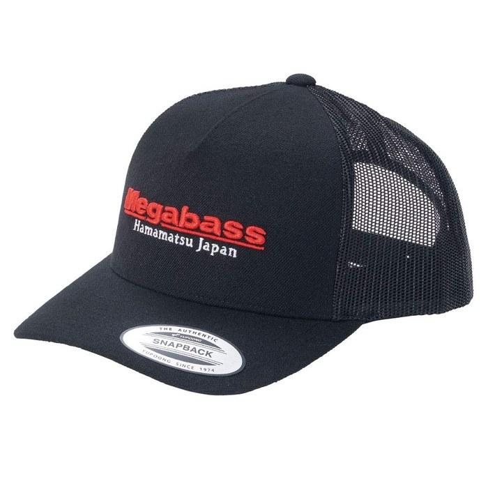 MEGABASS CAP Classic Trucker Black/Red