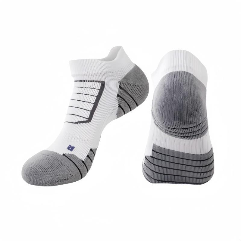 Men s Thickened Towel Bottom Sports Socks for Running and Basketball One Size 36-44