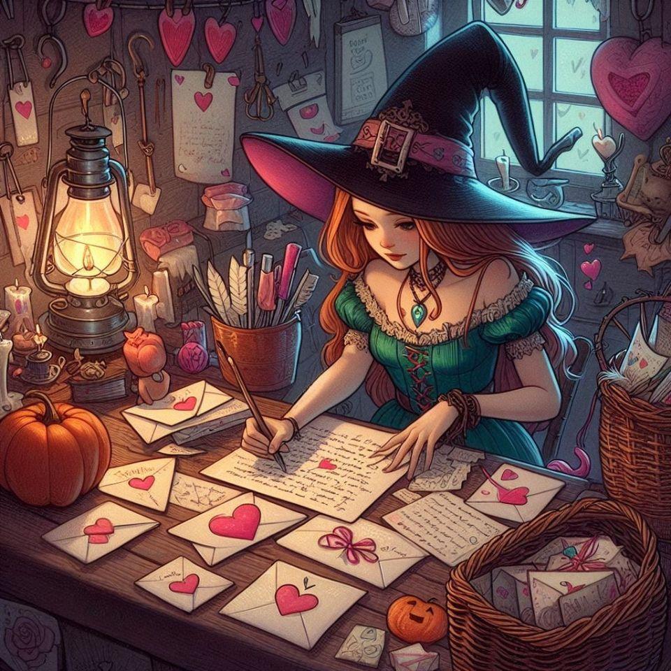 Cartoon Junge Hexe 5D Diamantmalerei Kits Anime Süßes Magisches Mädchen Handgemacht DIY Bohrer Mosaik Stickerei Kreuz