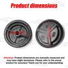 1pcs For BMW 5 Series E60 520 523 525 530 2003-2010 Headlight Rear Dust Sealing Waterproof Cover Headlamp Seal Round Cap