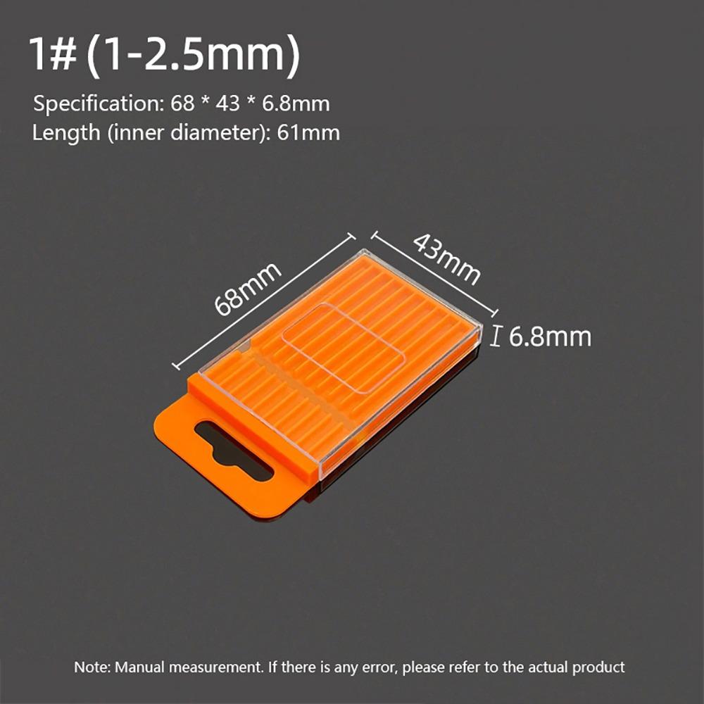 1Pcs Pull-out Design Tool Parts Storage Case Hardware Tool Box  For Twist Drill Tap Accessories