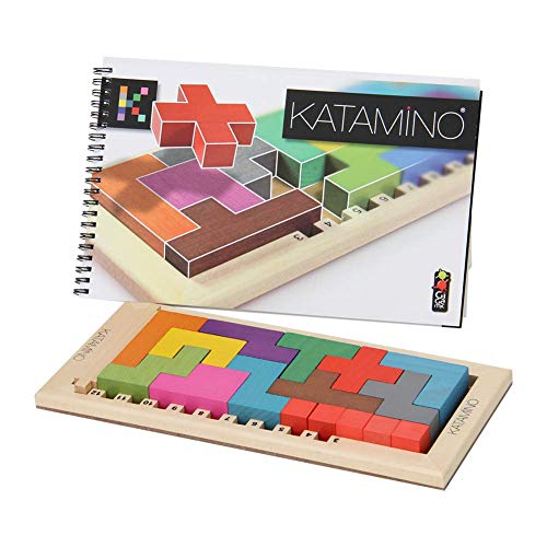 Gigamic Katamino KATAMINO Wooden Board Game, Puzzle Game, Parallel Import