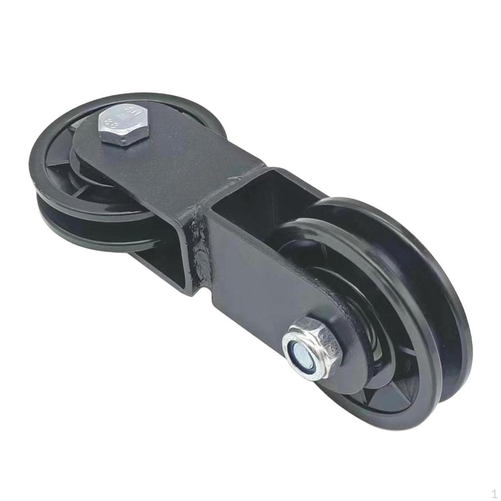 Akcesoria do podwójnego bloczka, Przyrząd do ściągania w dół, Solidny, Części zamienne do podnoszenia ciężarów, DIY Fitness