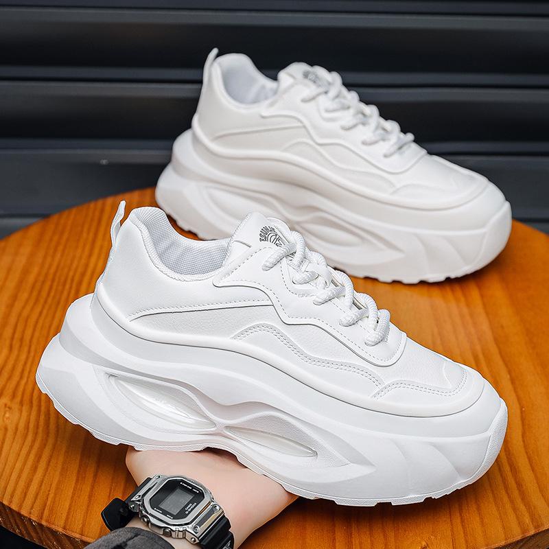 Sneakers Men's Versatile Running Shoes Platform Soles Increase Trend Dad Shoes Youth Sneakers
